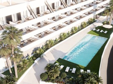 Apartamento con piscina en venta en Balcón de Finestrat - Terra Marina