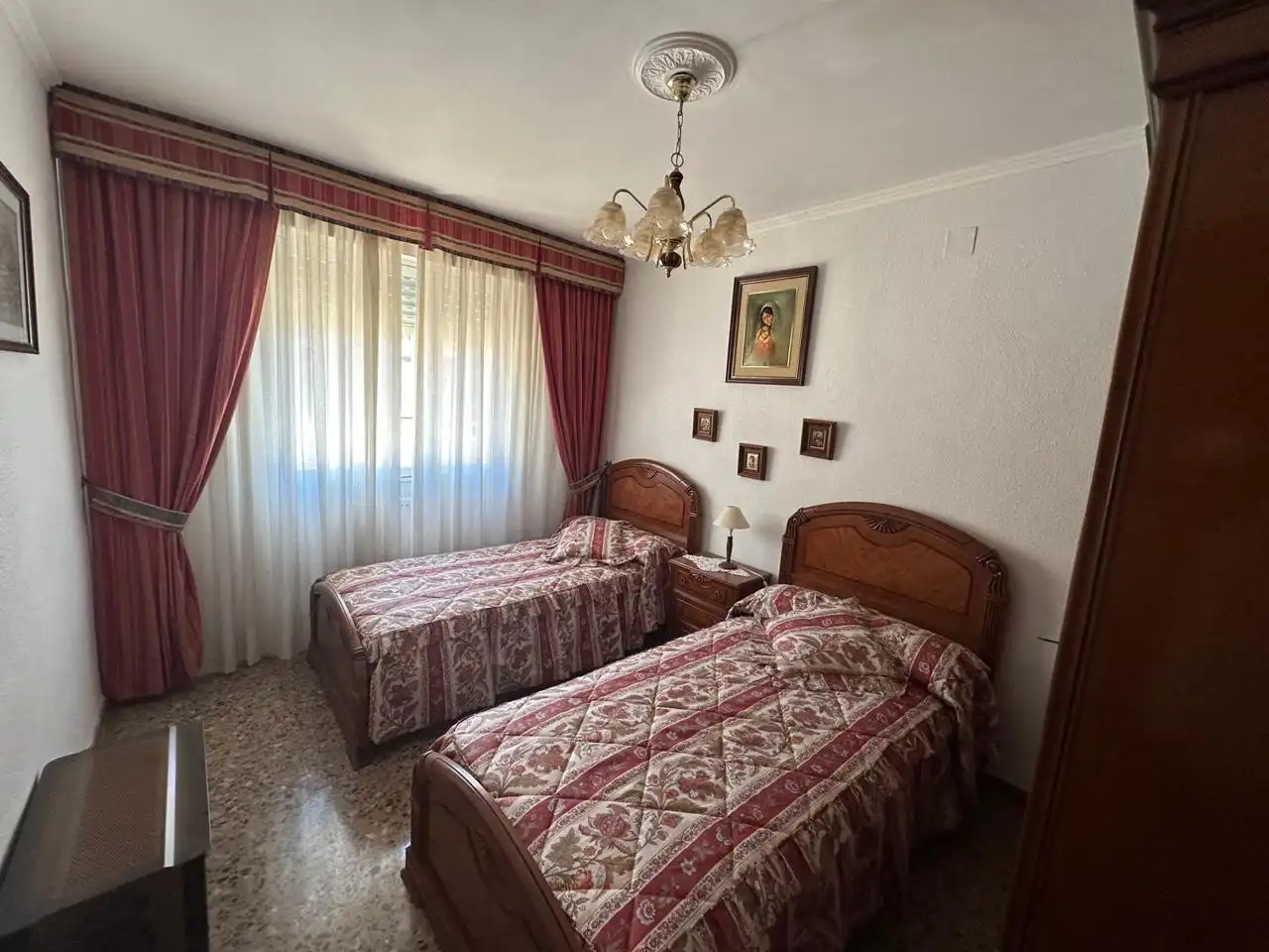 Schlafzimmer von Wohnung zum Verkauf in Alhama de Aragón mit Heizung, Abstellraum und Balkon