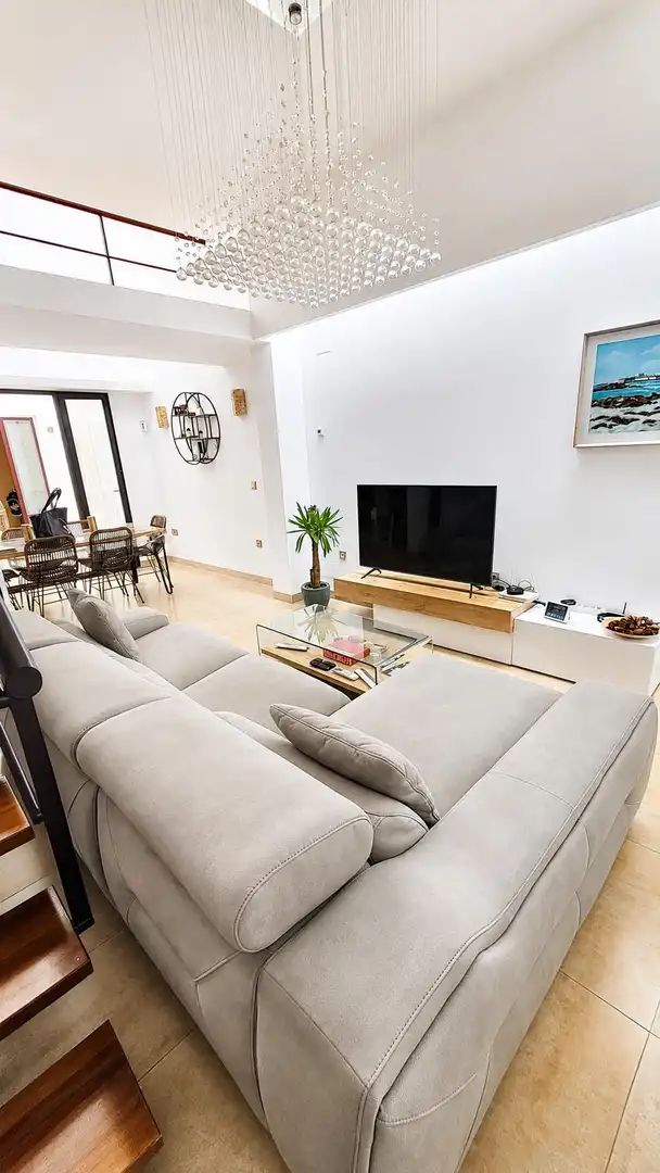 Sala de estar de Casa o chalet en venta en San Fernando con Calefacción, Terraza y Balcón