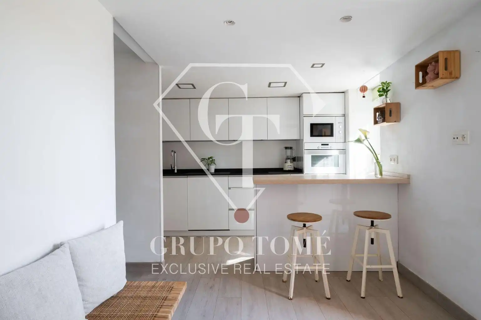 Cocina de Dúplex en venta en Donostia - San Sebastián  con Amueblado