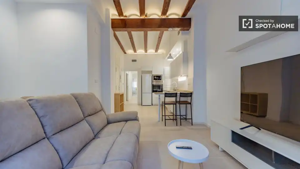 Appartamento con terrazza in affitto a L'Eixample