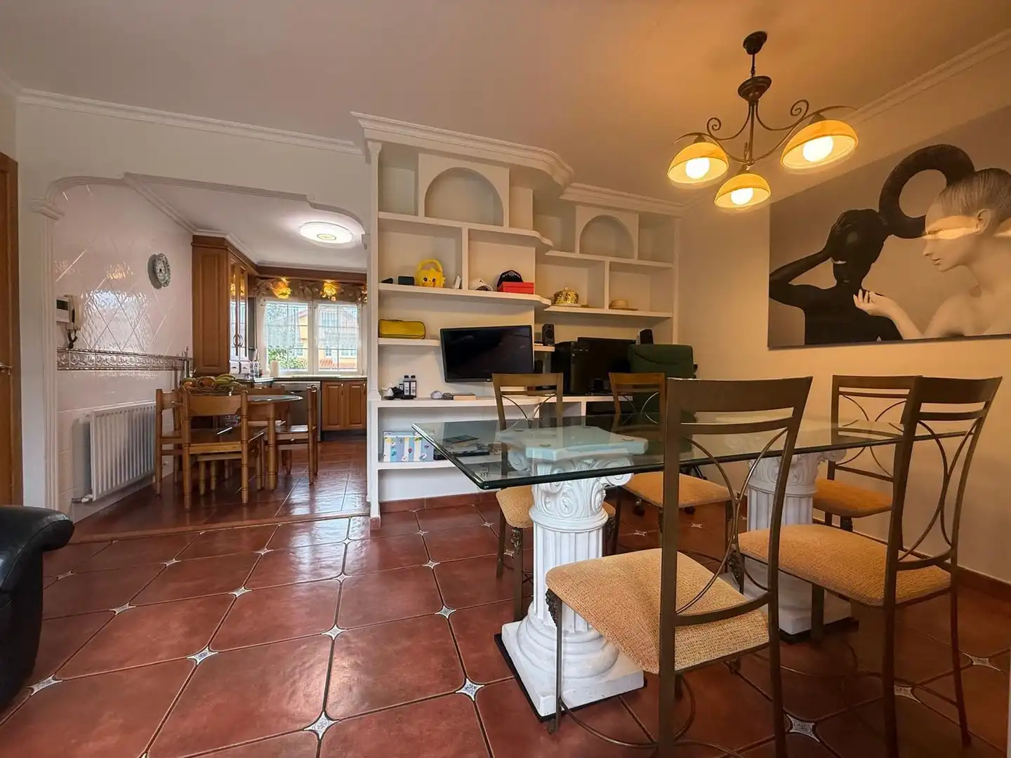 Comedor de Casa o chalet en venta en Gijón  con Calefacción, Terraza y Piscina