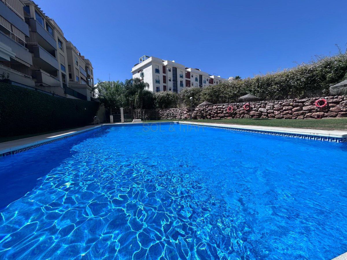 Swimming pool of Flat for sale in Torremolinos  with Heating, Terrace and Storage room
