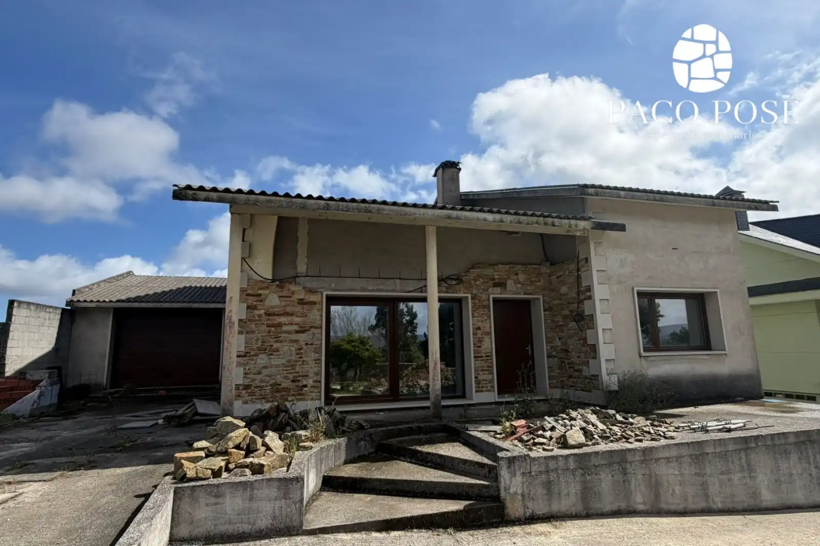 Exterior view of Houses for sale in Carballo  with Private garden