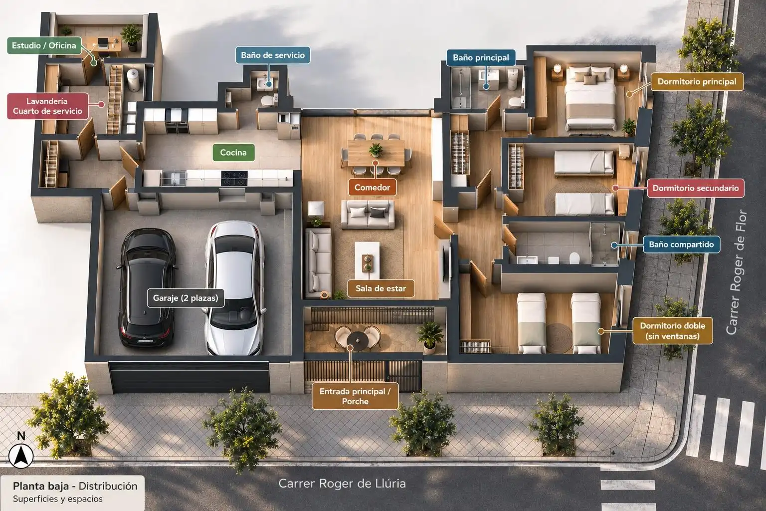 Planta baja en venta en Granollers con Calefacción y Parquet