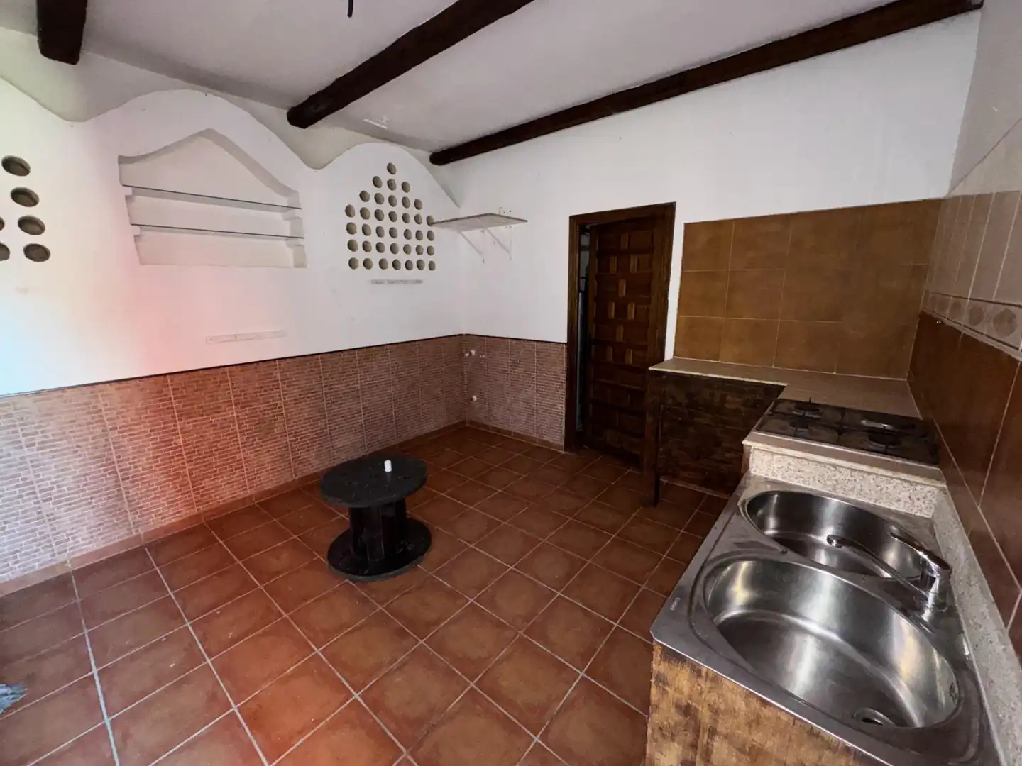 Cuina de Casa adosada en venda en Ponferrada amb Calefacció i Terrassa