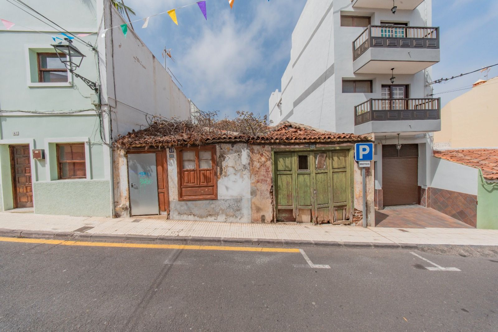 Exterior view of Single-family semi-detached for sale in La Orotava