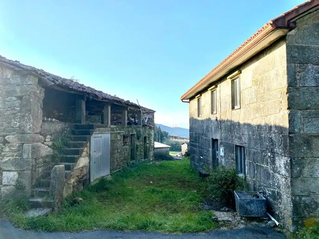 Vista exterior de Finca rústica en venta en Mazaricos