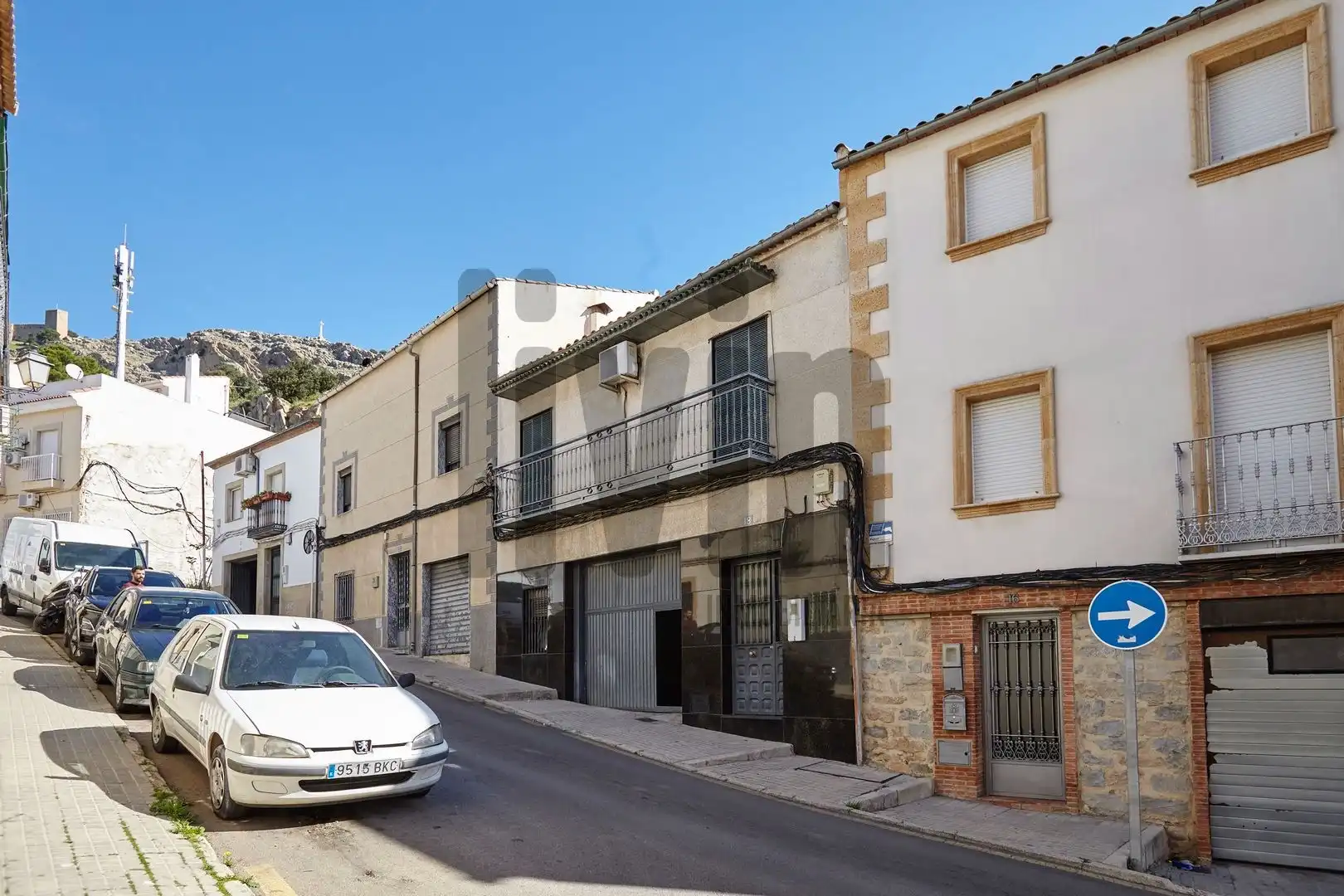 Vista exterior de Casa adosada en venda en Jaén