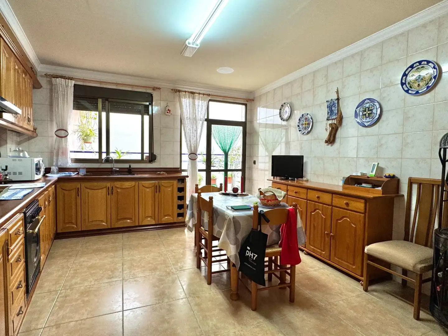 Küche von Haus oder Chalet zum Verkauf in Silla mit Klimaanlage, Heizung und Terrasse