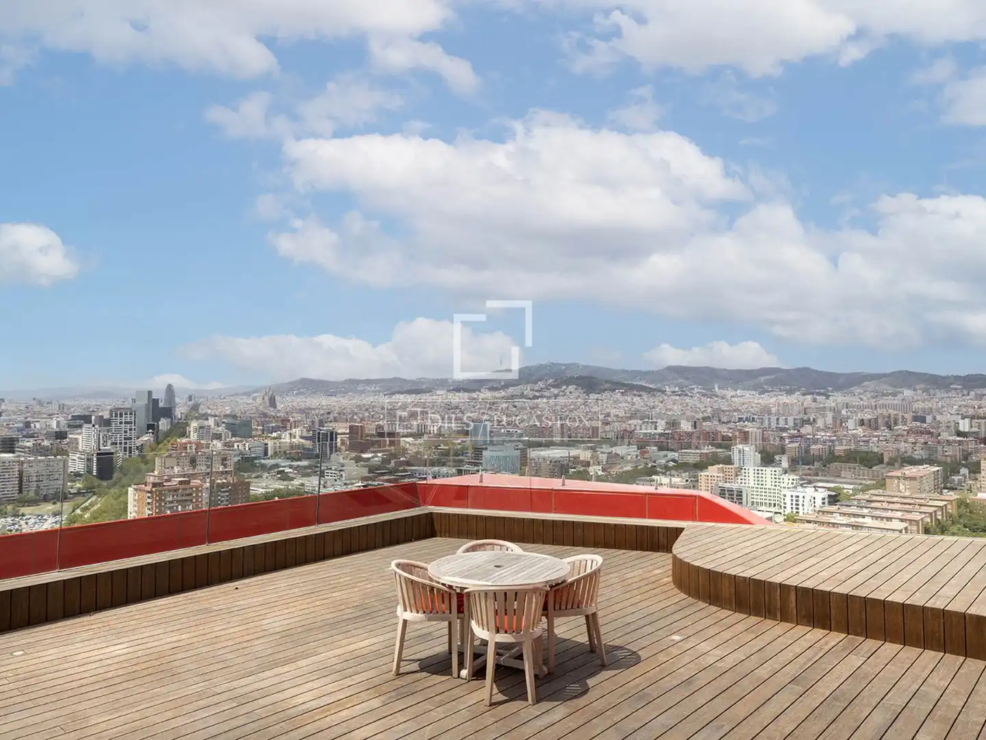 Terraza de Piso de alquiler en Barcelona con Aire acondicionado, Calefacción y Terraza