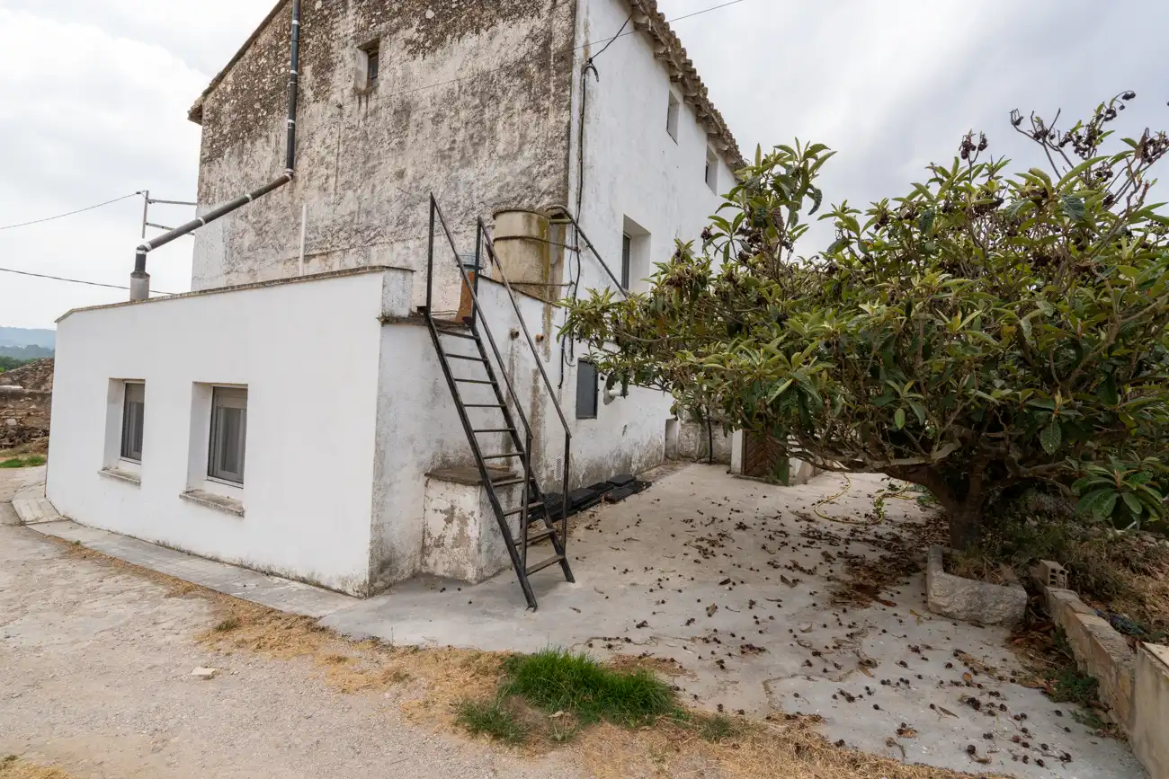 Vista exterior de Casa adosada en venta en Tortosa con Aire acondicionado, Jardín privado y Terraza