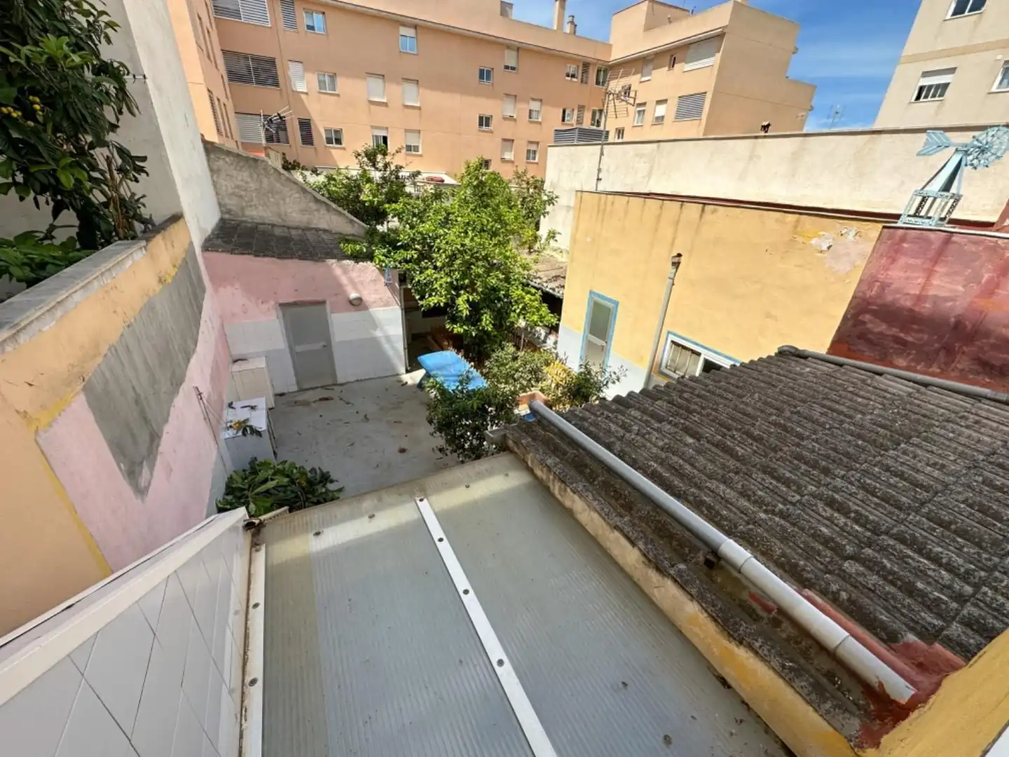 Vista exterior de Casa adosada en venda en  Palma de Mallorca amb Terrassa i Traster