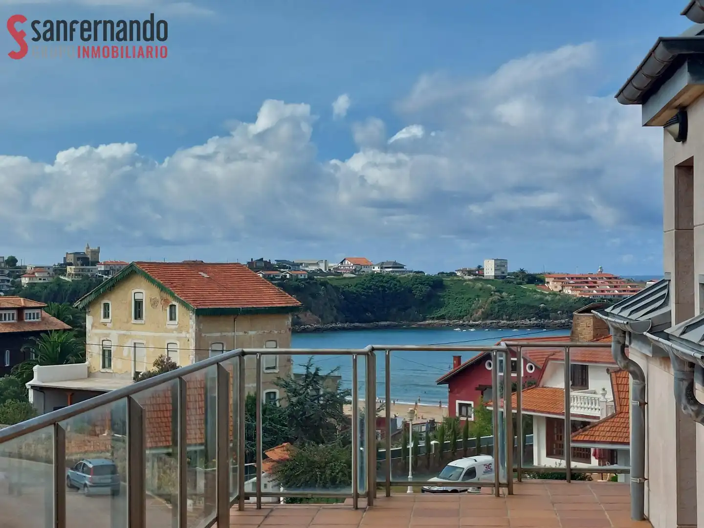 Vista exterior de Ático en venta en Suances con Calefacción y Terraza