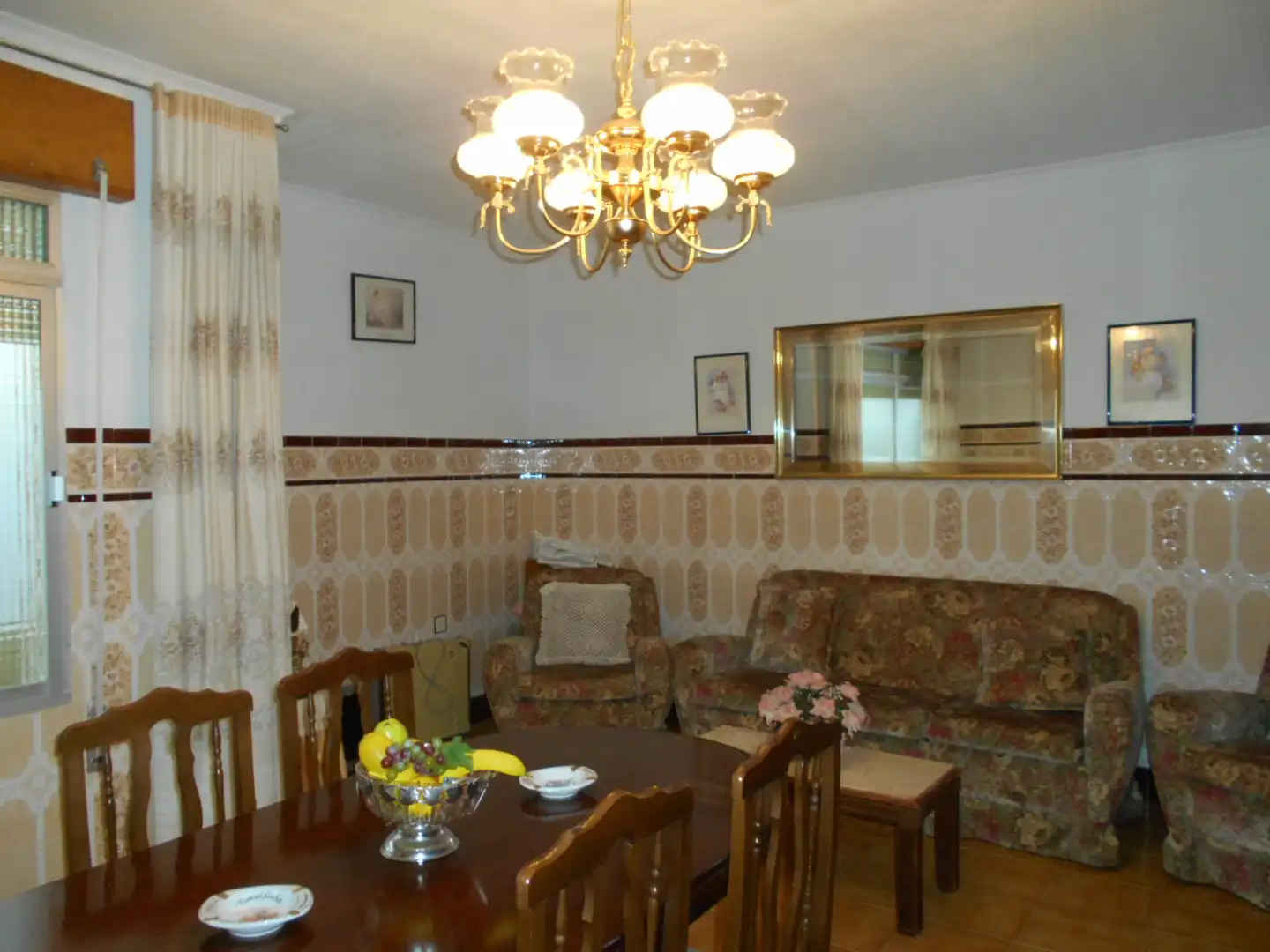 Sala de estar de Casa o chalet en venta en Corral de Calatrava con Calefacción, Amueblado y Horno