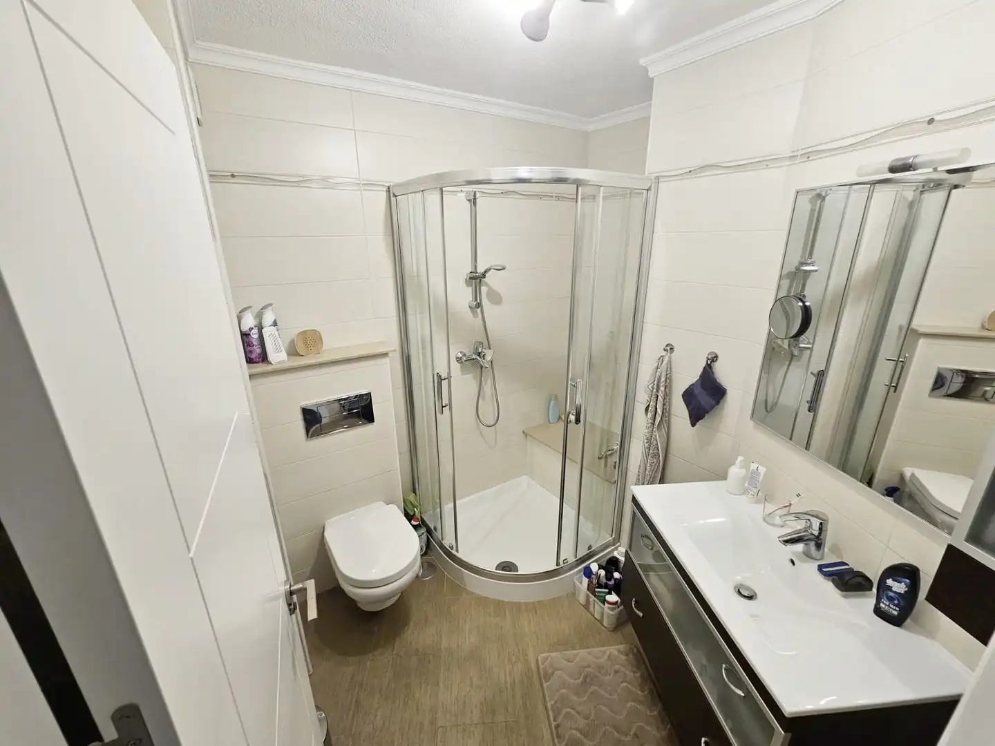 Baño de Apartamento en venta en Torrox con Amueblado y Piscina comunitaria