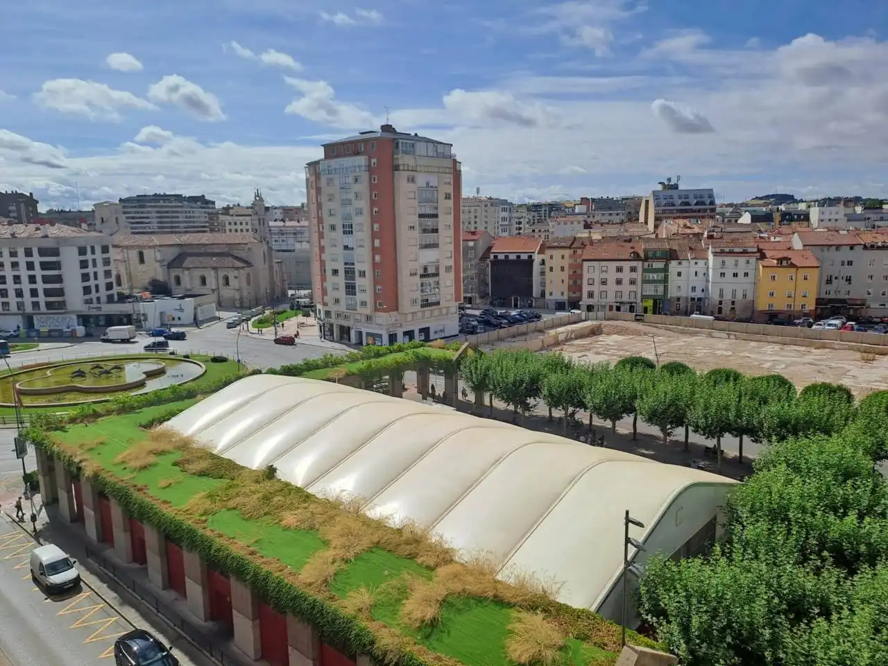 Exterior view of Flat for sale in Burgos  with Heating and Alarm