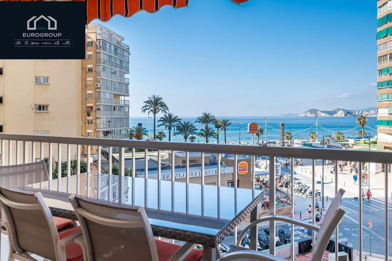 Bedroom of Apartments for rent in Benidorm  with Air Conditioner, Heating and Private garden
