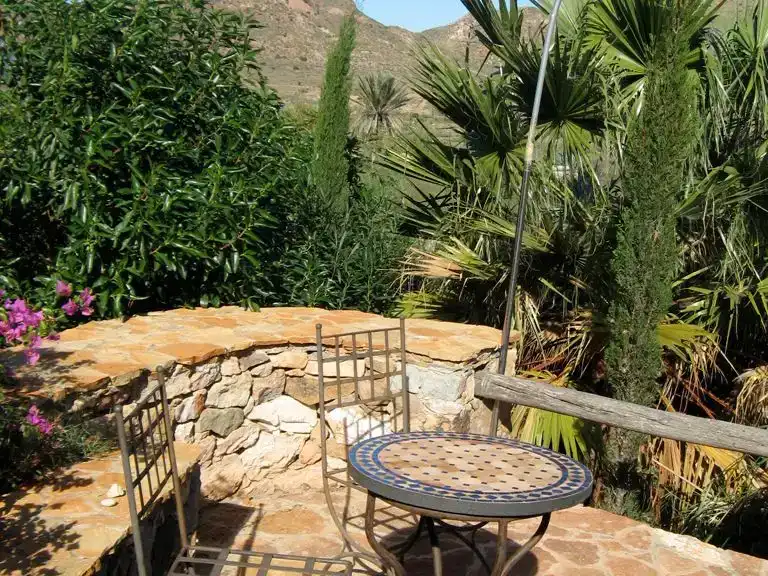 Terrasse von Wohnung zur Miete in Rodalquilar - La Isleta