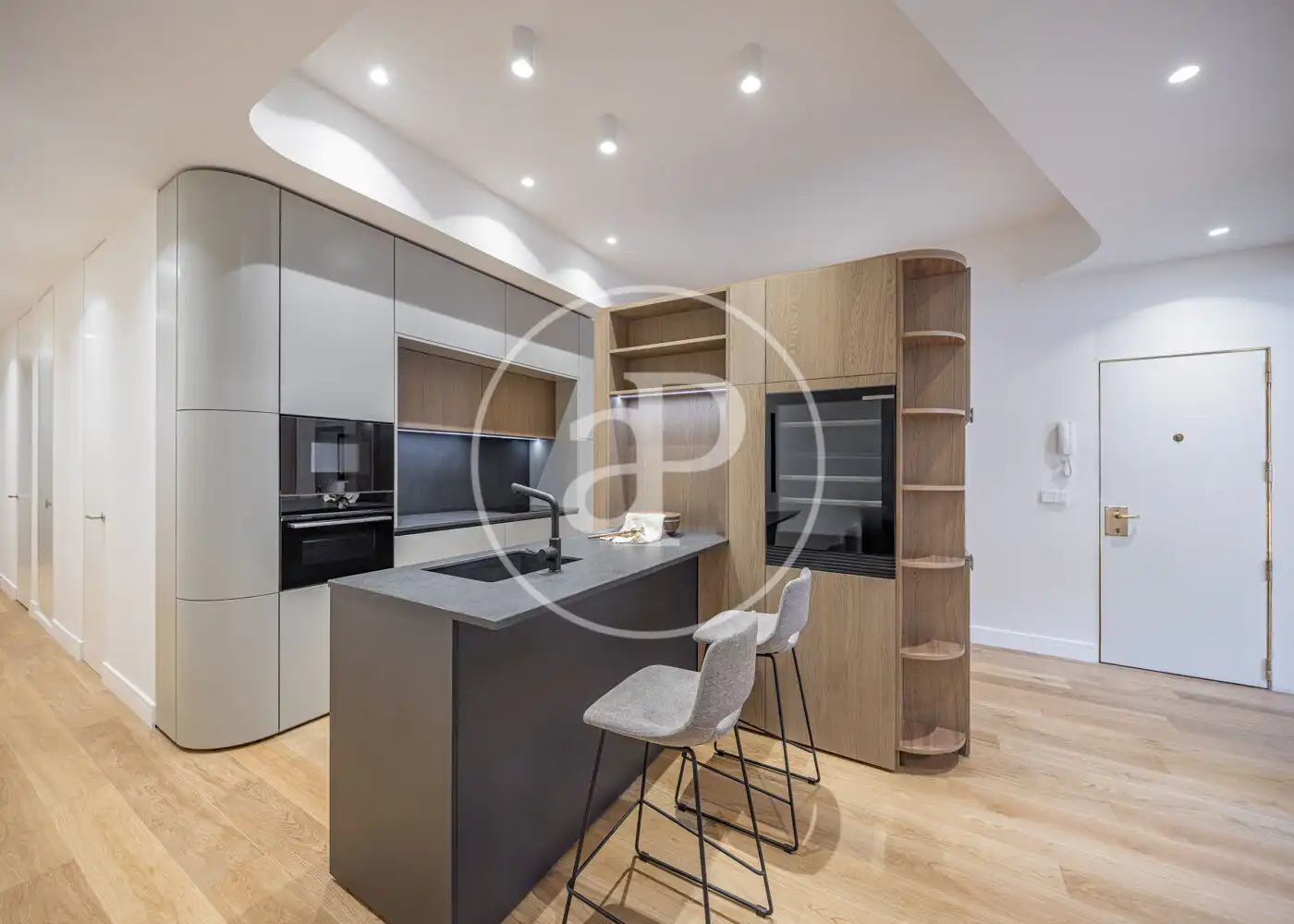 Küche von Wohnung zum Verkauf in Madrid mit Klimaanlage, Heizung und Möbliert