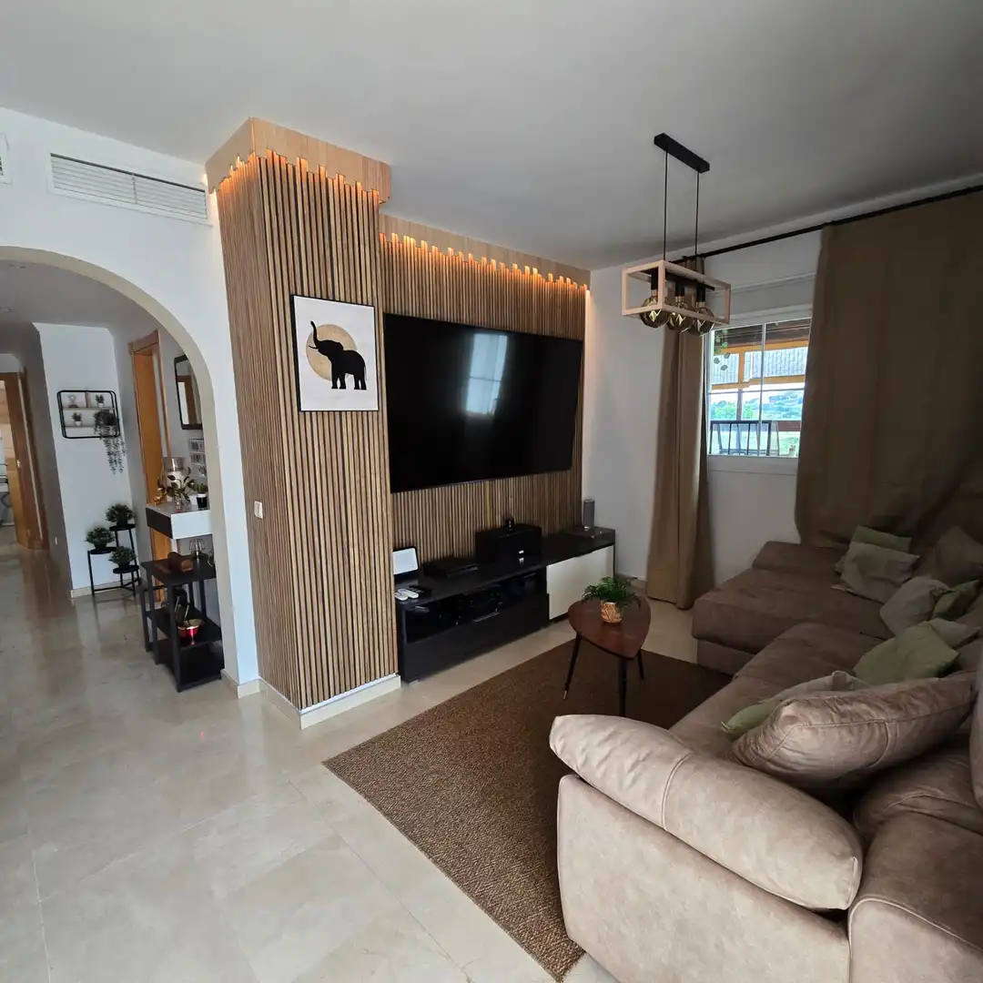Living room of Attic for sale in Benalmádena  with Air Conditioner, Terrace and Storage room