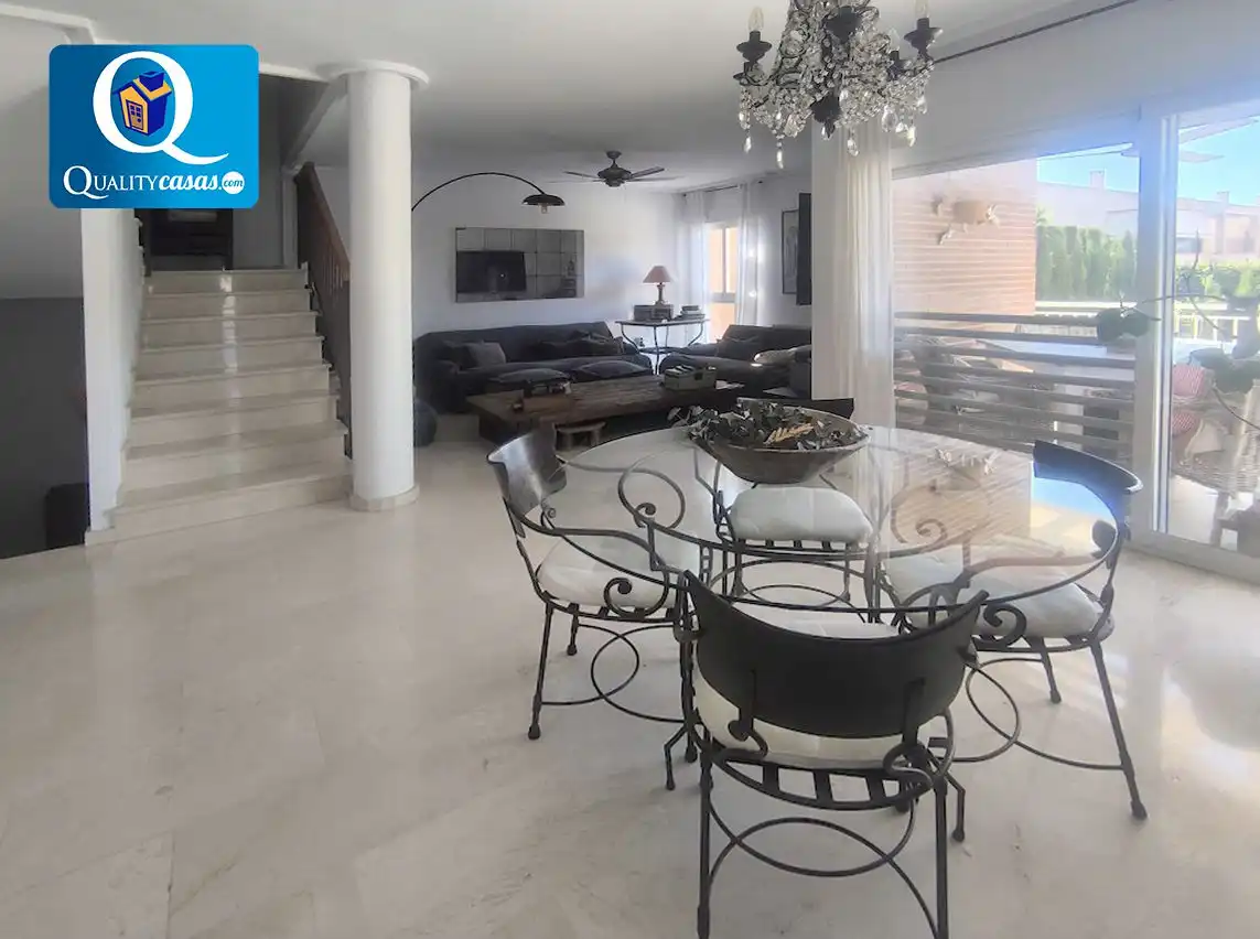 Dining room of Houses for sale in Mutxamel  with Air Conditioner, Heating and Terrace