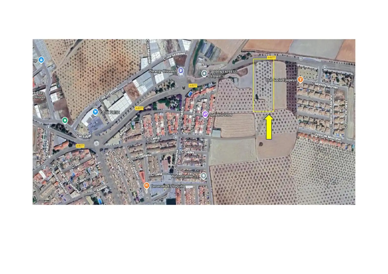 Terreny residencial en venda a A-8077 61, imagen 2