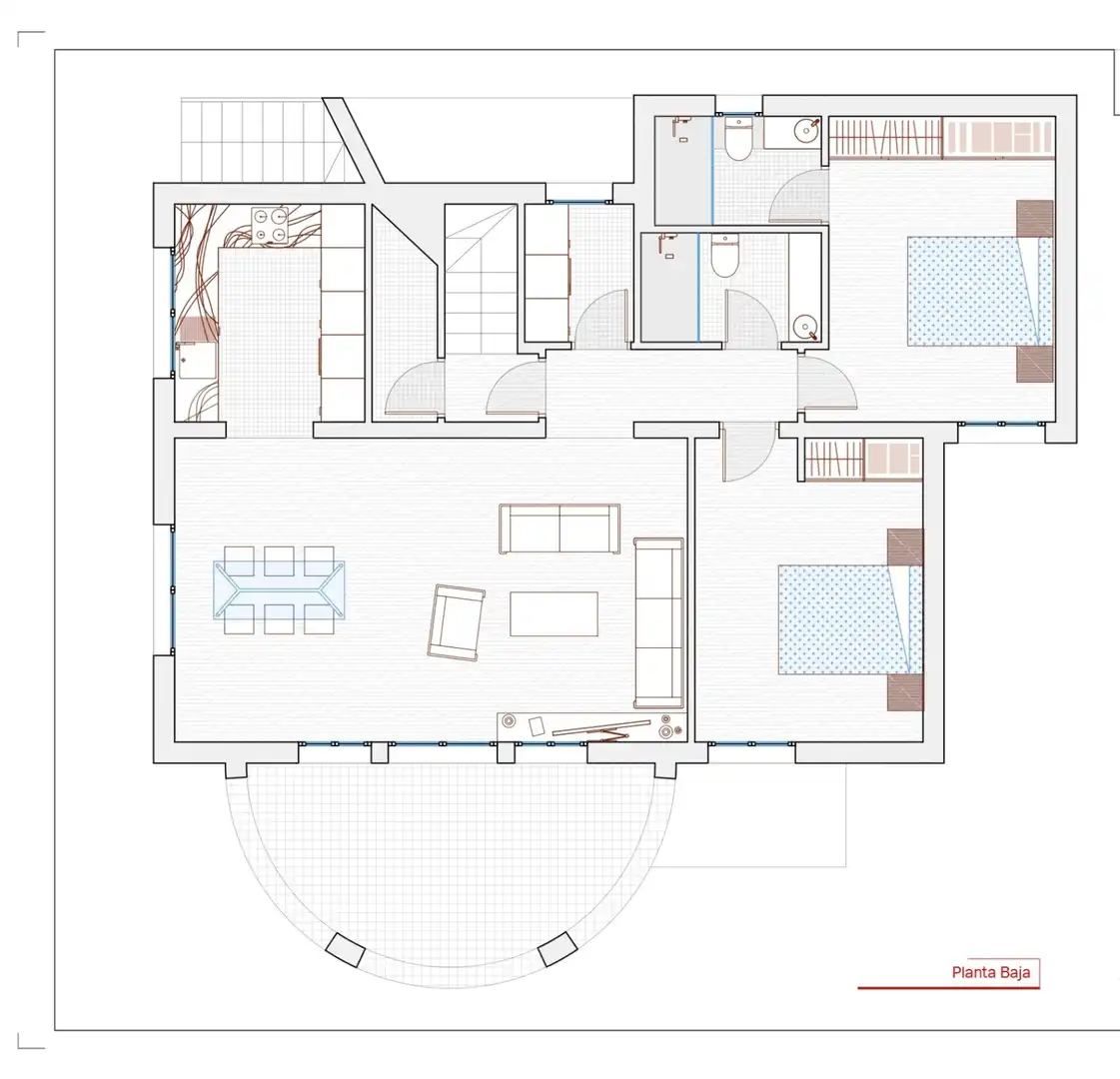 Chalet con terraza en venta en Maryvilla, imagen 18