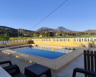 Swimming pool of House or chalet for sale in Villajoyosa / La Vila Joiosa  with Private garden, Terrace and Swimming Pool