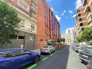 Außenansicht von Wohnung zur Miete in Madrid mit Heizung, Möbliert und Ofen
