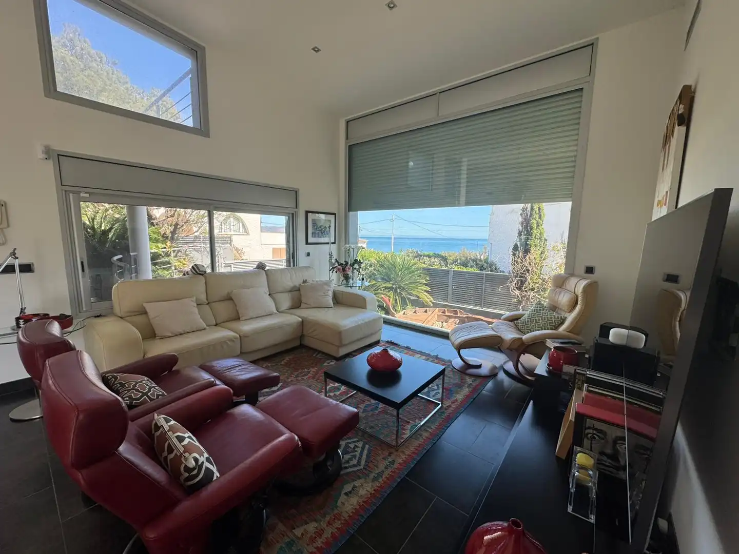Living room of Houses for sale in El Port de la Selva  with Air Conditioner, Heating and Private garden