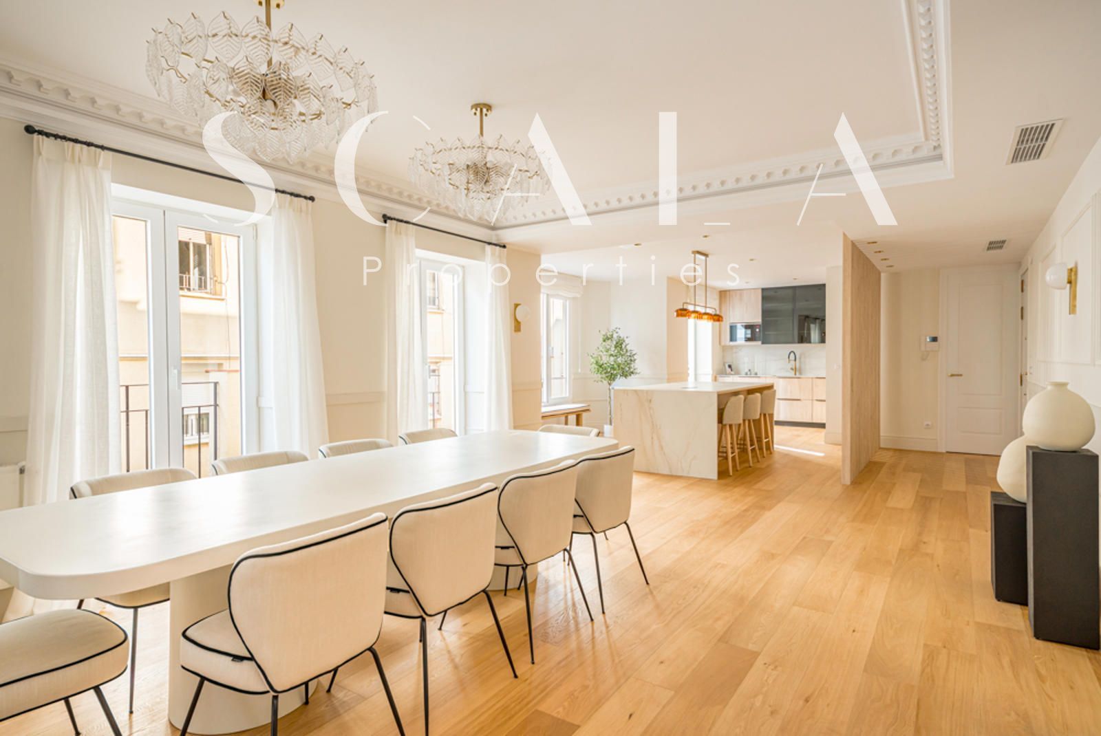 Comedor de Piso en venta en  Madrid Capital con Aire acondicionado, Calefacción y Parquet