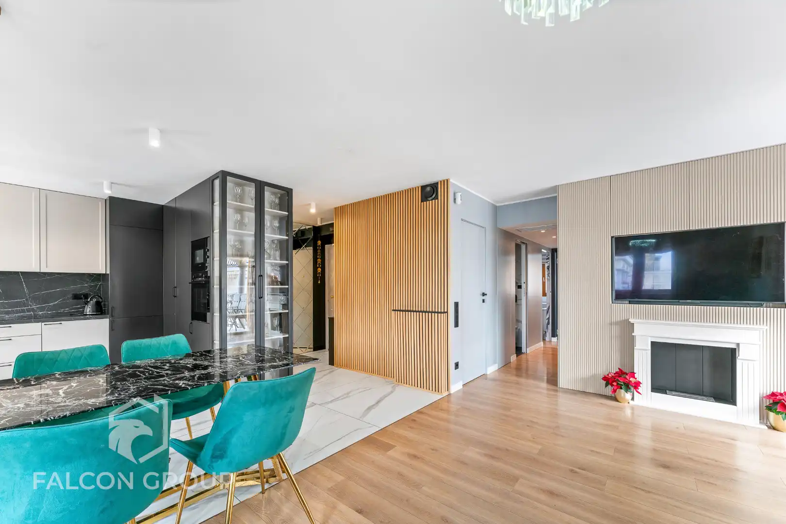 Living room of Flat for sale in Calafell  with Air Conditioner, Heating and Parquet flooring