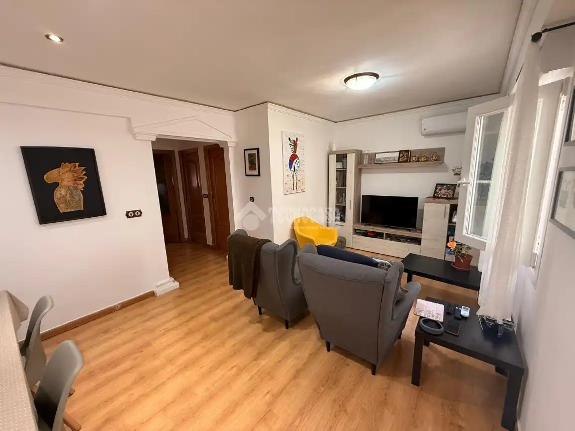 Sala de estar de Piso en venta en Arganda del Rey con Terraza y Balcón