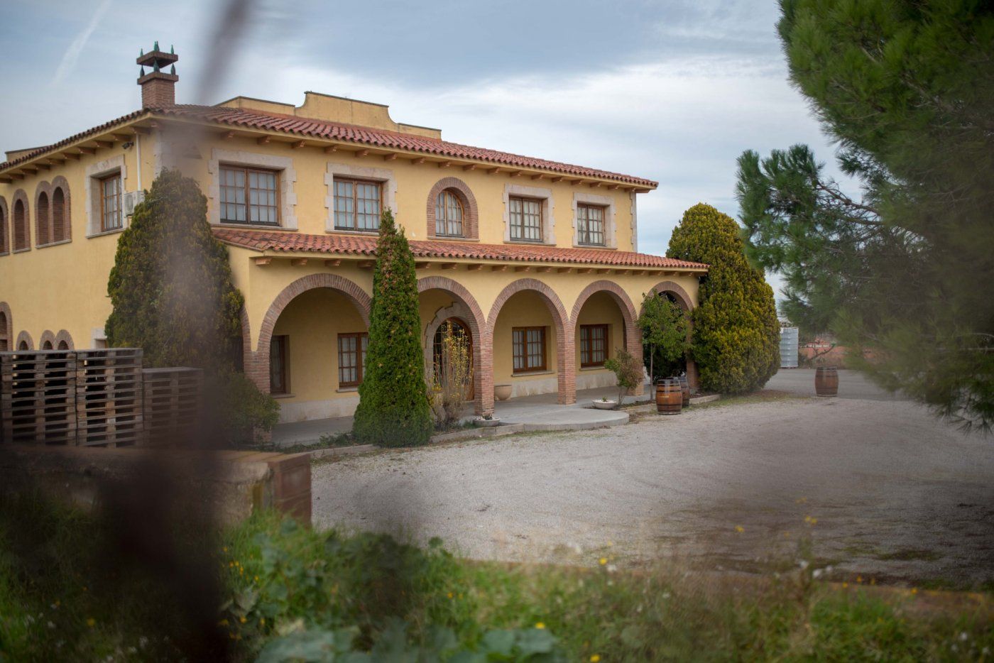 Exterior view of Country house for sale in Santa Fe del Penedès  with Heating