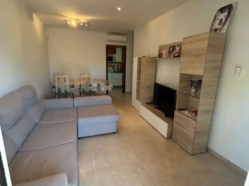 Sala de estar de Piso en venta en Vera con Aire acondicionado y Piscina