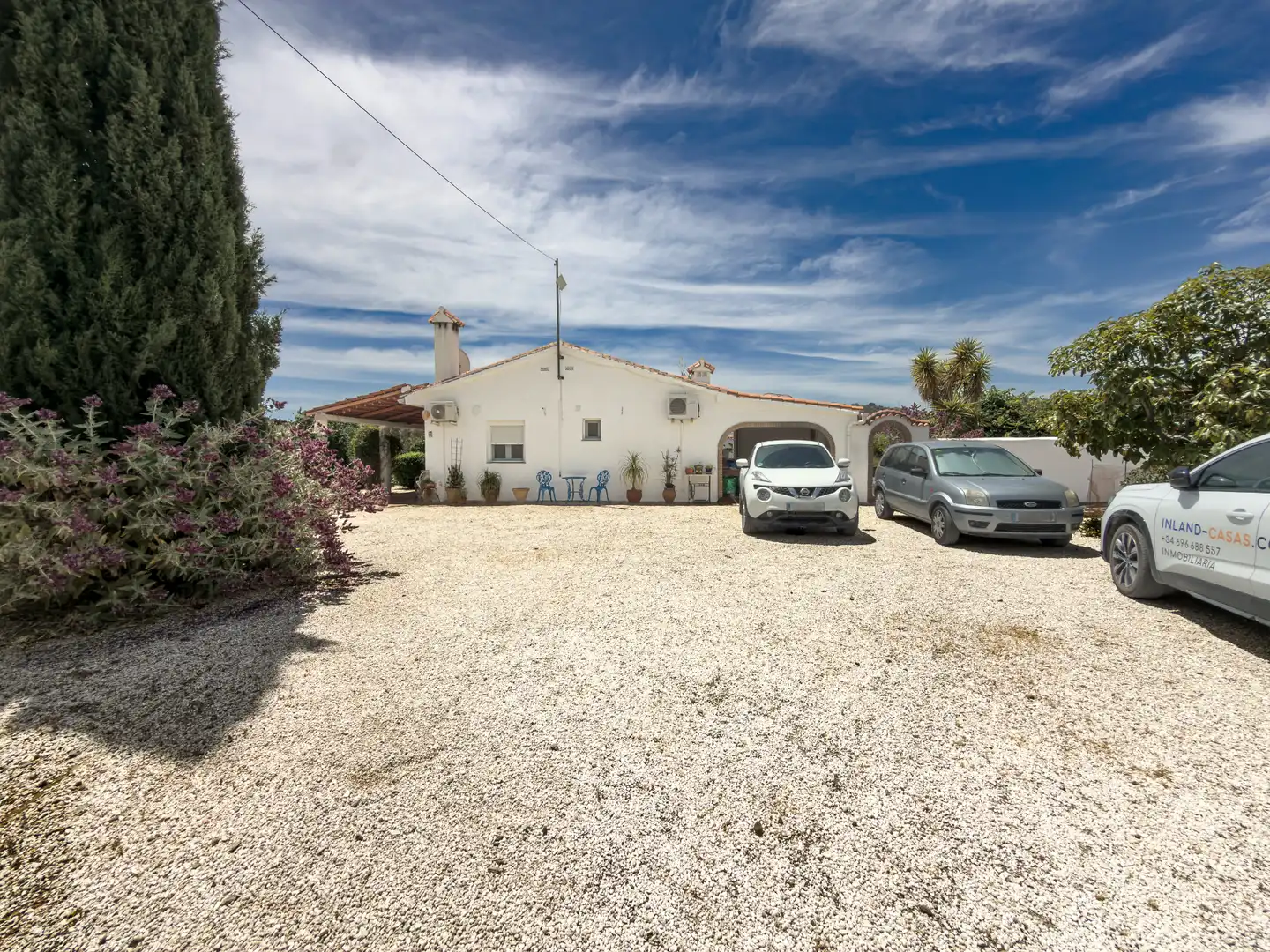 Vista exterior de Finca rústica en venta en Coín con Aire acondicionado, Trastero y Piscina