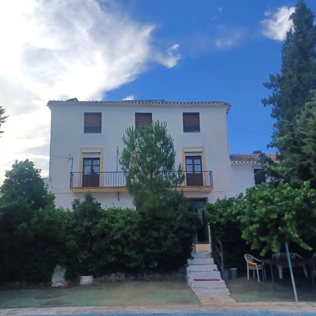 Vista exterior de Finca rústica en venta en Villanueva del Rosario con Jardín privado, Terraza y Trastero