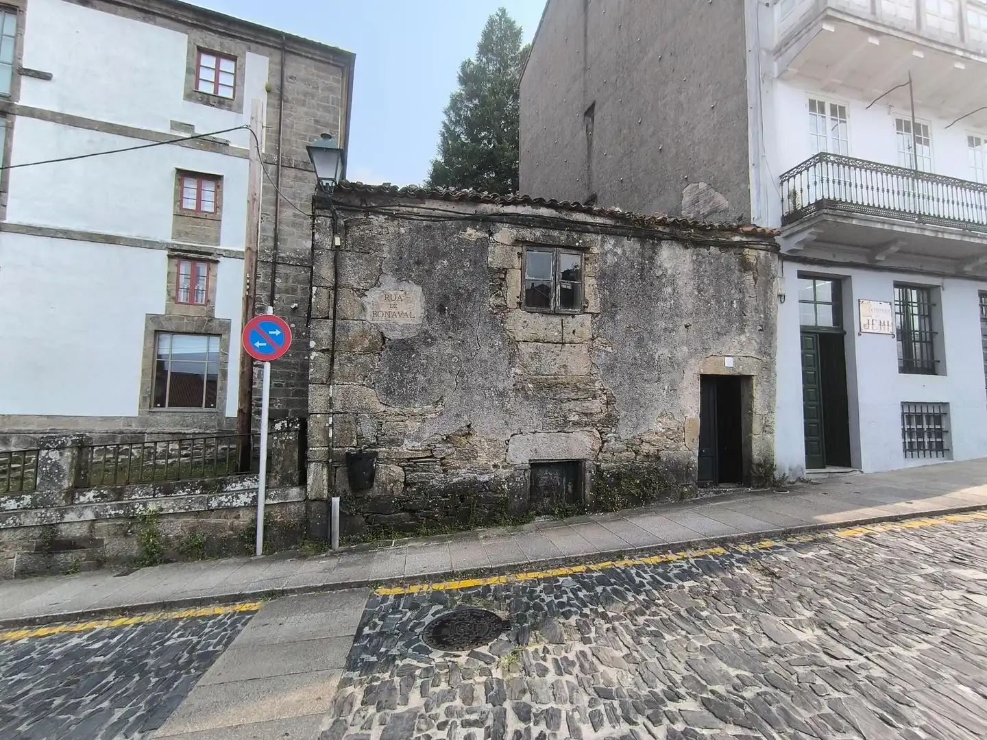 Vista exterior de Casa o chalet en venta en Santiago de Compostela  con Terraza