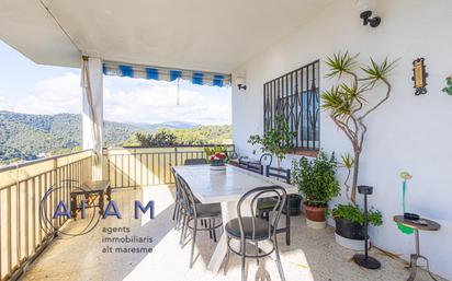 Terrace of House or chalet for sale in Santa Susanna  with Air Conditioner, Heating and Private garden