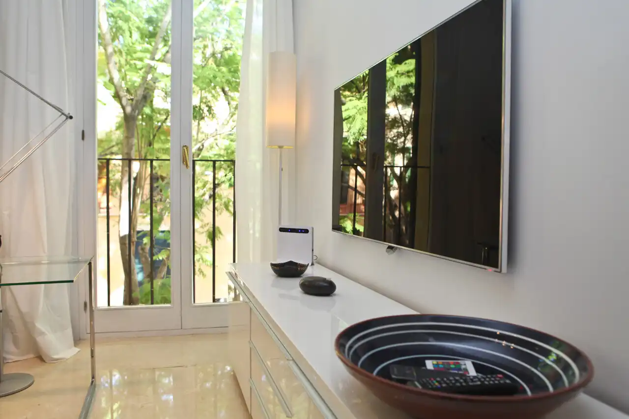 Sala de estar de Piso en venta en  Palma de Mallorca con Amueblado