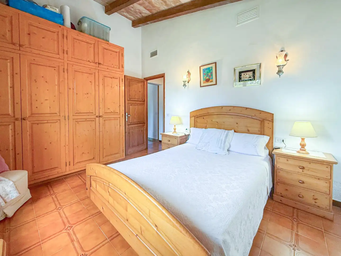 Bedroom of Country homes for sale in Pollença  with Air Conditioner, Heating and Private garden