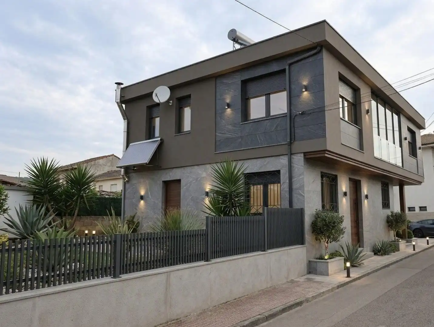 Exterior view of Houses for sale in Toral de los Vados  with Heating