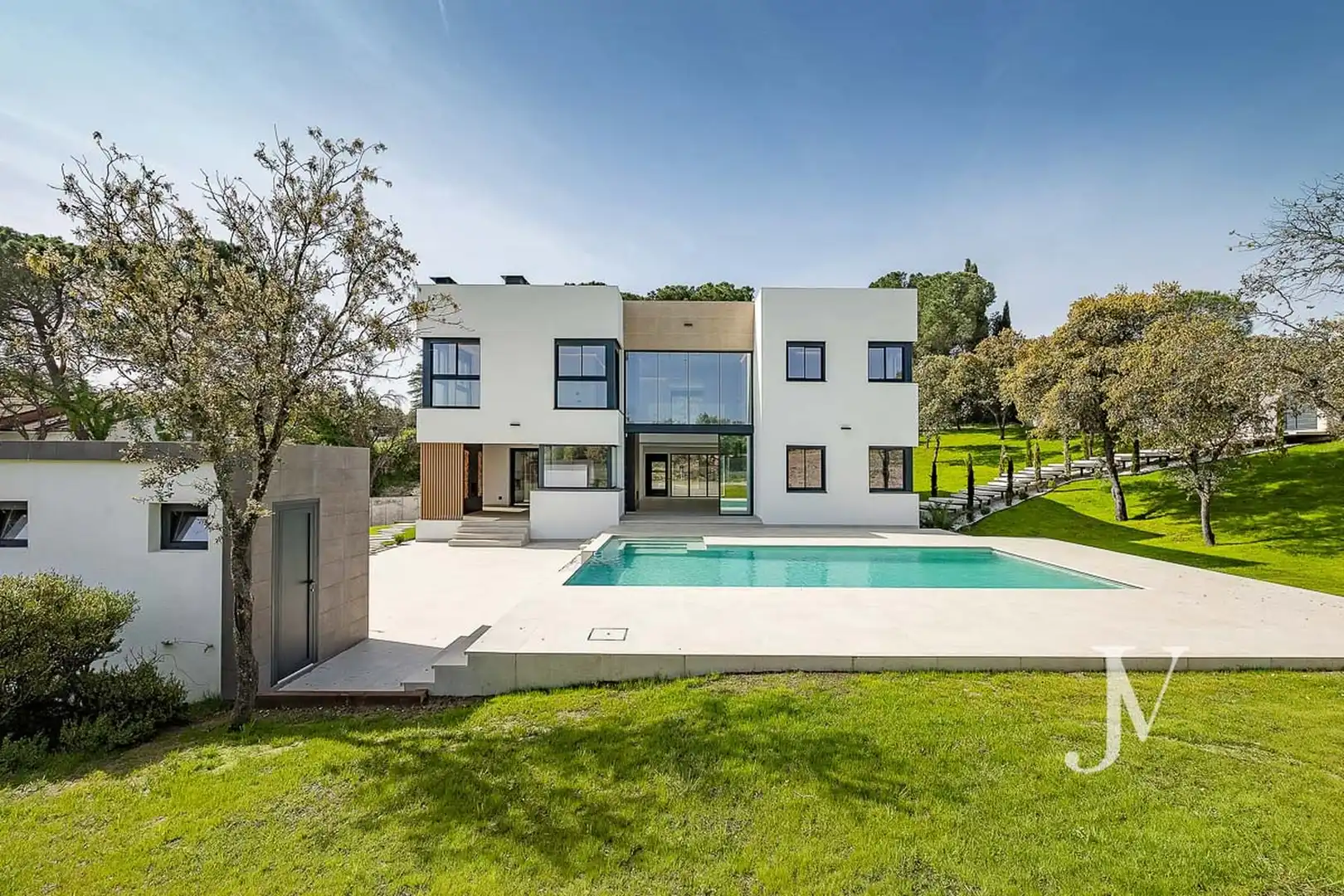 Außenansicht von Haus oder Chalet zum Verkauf in Ciudalcampo mit Klimaanlage, Heizung und Privatgarten