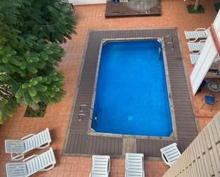 Swimming pool of Apartment to rent in Castelldefels  with Air Conditioner and Balcony