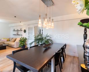 Dining room of Apartment to rent in  Valencia Capital  with Air Conditioner, Heating and Terrace