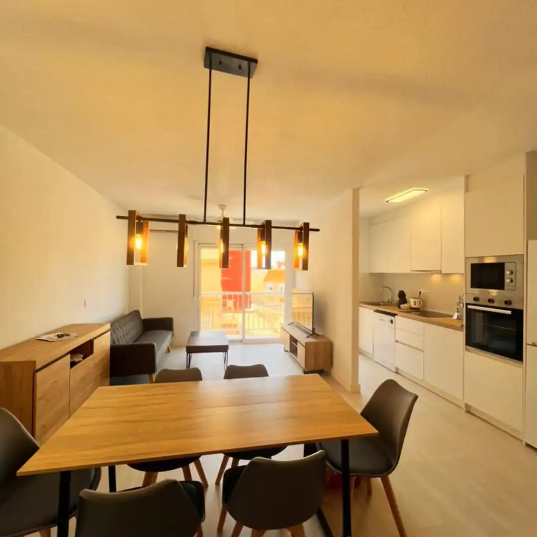 Comedor de Apartamento en venta en Los Alcázares con Aire acondicionado, Terraza y Amueblado