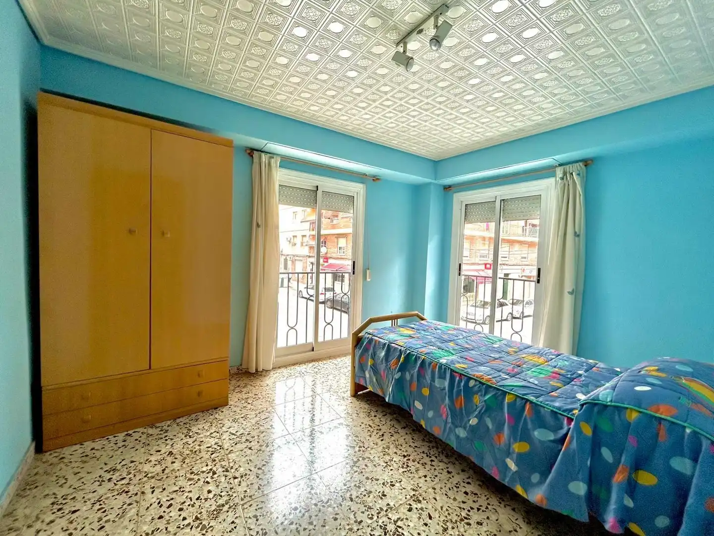 Schlafzimmer von Wohnung zum Verkauf in Elche / Elx mit Klimaanlage und Möbliert