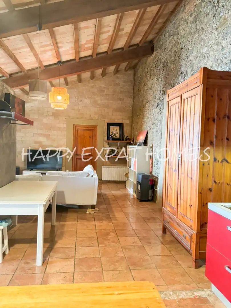 Sala d'estar de Finca rústica en venda en Sant Pere de Ribes amb Calefacció, Jardí privat i Terrassa