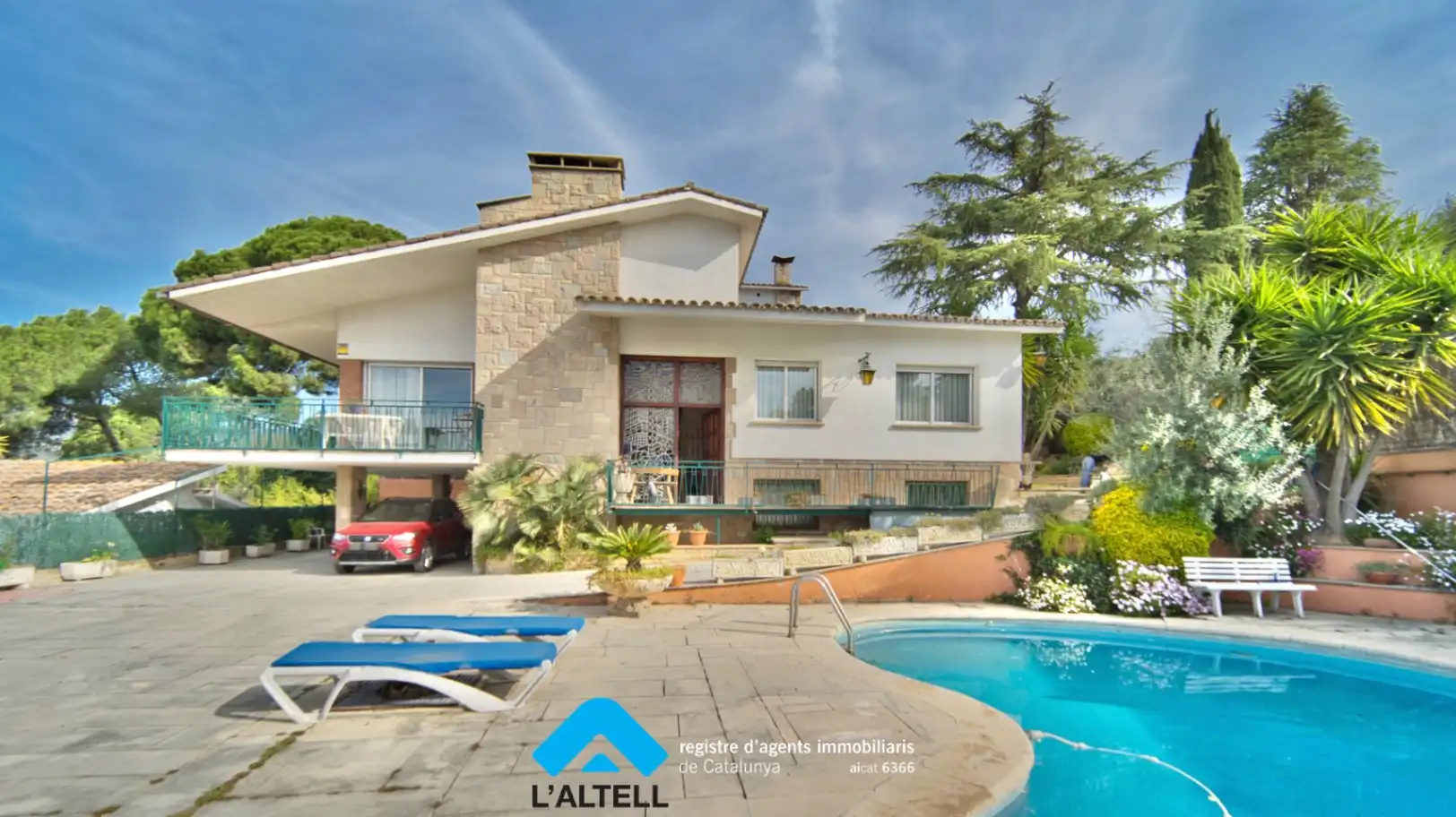Vista exterior de Casa o chalet en venta en La Garriga con Aire acondicionado, Calefacción y Jardín privado